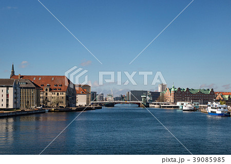 Copenhagen. View of the Christianshavn district 39085985