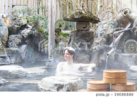 インバウンドイメージ inbound tourist Japan hot spring spa インバウンドイメージ inbound tourist Japan hot spring spa 39086886