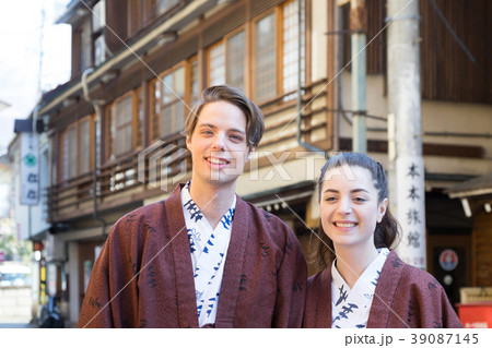 インバウンドイメージ　inbound tourist Japan hot spring spa 39087145