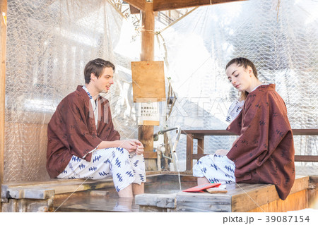 インバウンドイメージ inbound tourist Japan hot spring spa インバウンドイメージ inbound tourist Japan hot spring spa 39087154