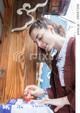 インバウンドイメージ inbound tourist Japan hot spring spa インバウンドイメージ inbound tourist Japan hot spring spa 39087206