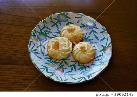 絞り出しクッキー、生姜ジャムクッキー、ジンジャー・サブレ・ポッシュ 39092145