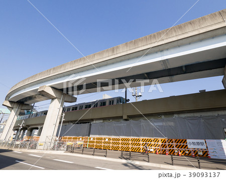 愛知県小牧市　名鉄小牧線　小牧原駅 39093137