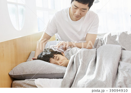 心配 汗 息子 39094910