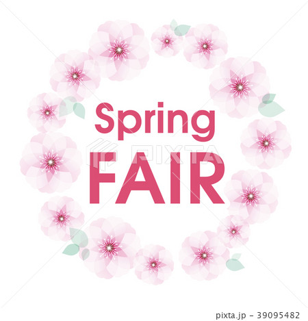 桜フレーム Spring FAIR 39095482