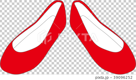 赤い靴のイラスト素材