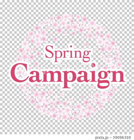 Cherry blossom frame Spring Campaign 39096389