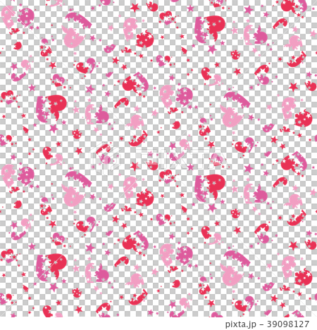 pattern swatch, broken hearts (and stars) 39098127