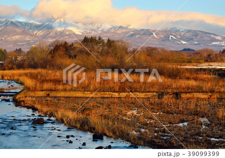 那須町から見る那須岳の風景 那須町から見る那須岳の風景 39099399