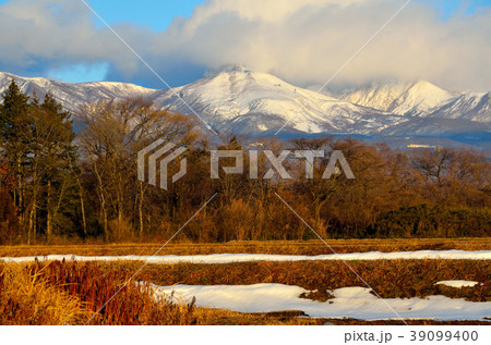 那須町から見る那須岳の風景 那須町から見る那須岳の風景 39099400