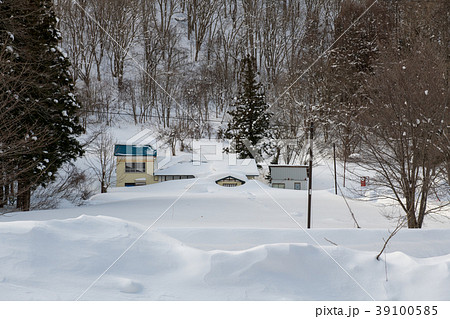桧原湖周辺の雪景色・会津(福島県) 桧原湖周辺の雪景色・会津(福島県) 39100585