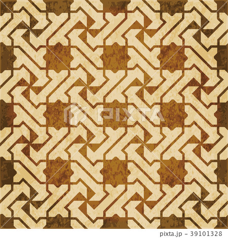 Retro brown Islam seamless geometry background Retro brown Islam seamless geometry background 39101328