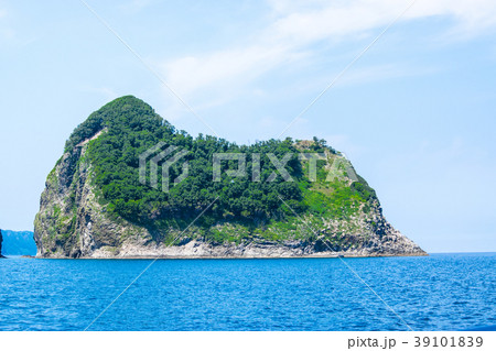 積丹　観光船からの景色　宝島 39101839