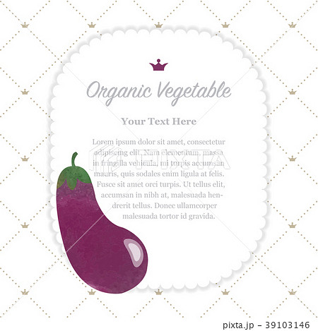 Colorful watercolor nature organic vegetable memo Colorful watercolor nature organic vegetable memo 39103146