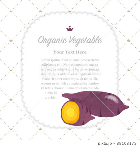 Colorful watercolor nature organic vegetable memo 39103175