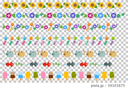 夏の飾り線 39103875