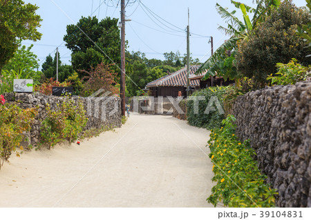 竹富島 町並み 竹富島 町並み 39104831