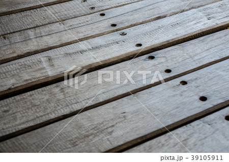 old wooden floor closeup - vintage parquet floor  39105911