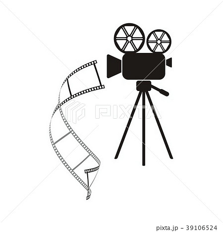 Movie Camera Iconのイラスト素材