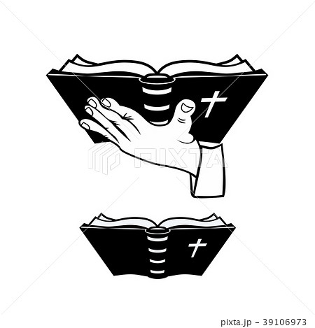 Preacher and Bible, bible in hand Preacher and Bible, bible in hand 39106973