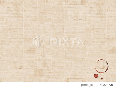 Vintage grunge newspaper texture background Vintage grunge newspaper texture background 39107156