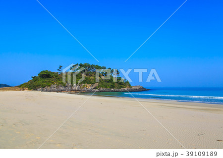 壱岐島　大浜海水浴場　【長崎県壱岐市】 39109189