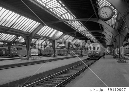 昔のチューリッヒ中央駅 39110097