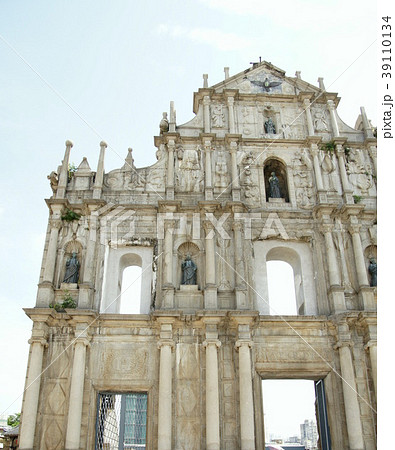 マカオ　聖ポール天主堂 39110134