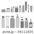 スキンケア容器のシルエット 39111835