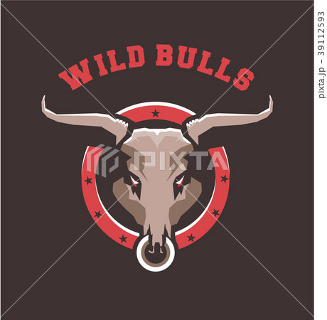 bull head emblem bull head emblem 39112593