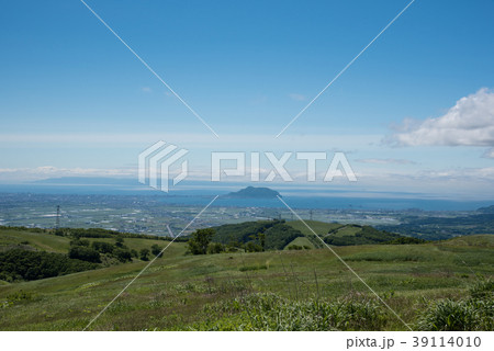 きじひき高原からの眺め 函館山 きじひき高原からの眺め 函館山 39114010