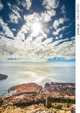 View of Dubrovnik Croatia from Mount Sdr 39116755