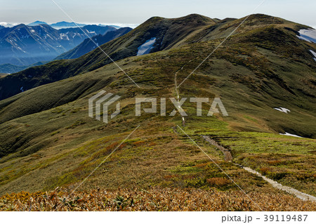 平標山から見る仙ノ倉山方面の稜線 平標山から見る仙ノ倉山方面の稜線 39119487