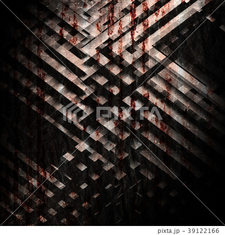Abstract grungy dark square background 39122166