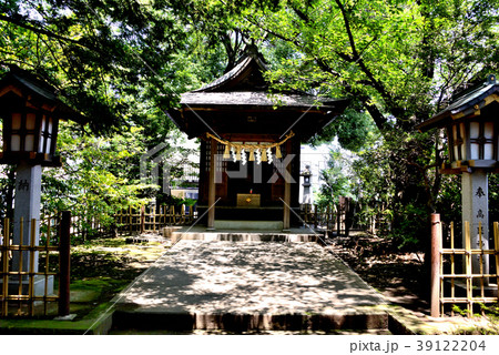 世田谷八幡宮境内社の高良神社 39122204