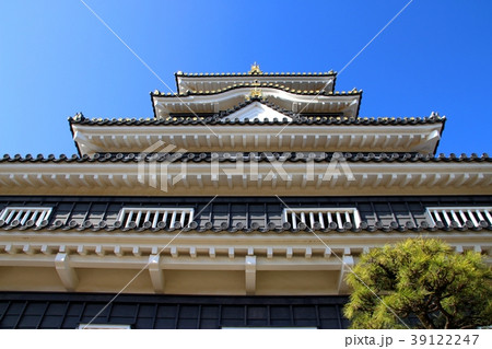 岡山城の天守閣 岡山城の天守閣 39122247
