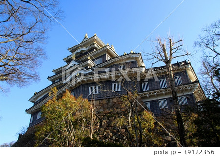 岡山城の天守閣 岡山城の天守閣 39122356