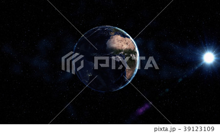 Sunrise view from space on Planet Earth. Sunrise view from space on Planet Earth. 39123109