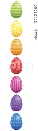 Easter Eggs Pattern Design Vertical Easter Eggs Pattern Design Vertical 39125200