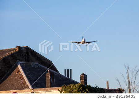 flying over plane flying over plane 39126405