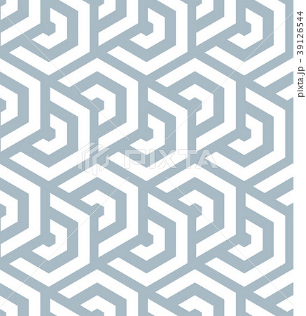 Abstract geometric pattern by lines, hexagons. 39126544