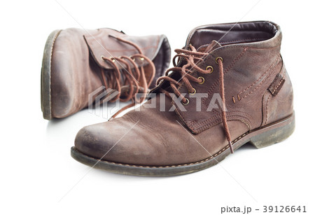 The leather boots. The leather boots. 39126641