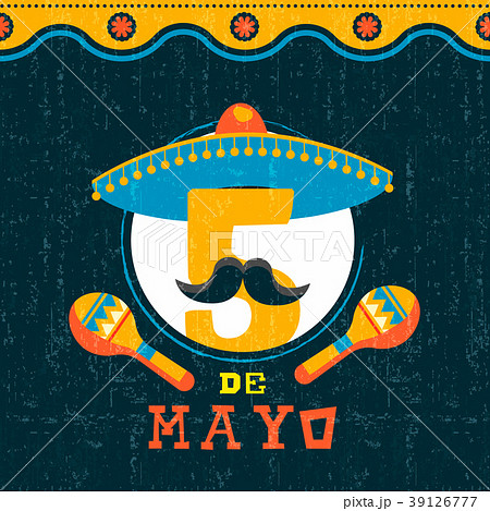 Mexican cinco de mayo mariachi party poster 39126777