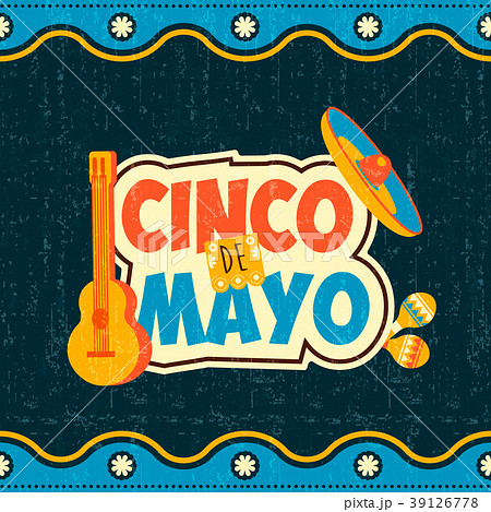 Mexican cinco de mayo typography quote poster 39126778