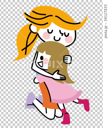 ママに抱きつく子供 39127835