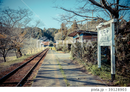 鉄道風景・小湊鉄道　飯給駅 39128903