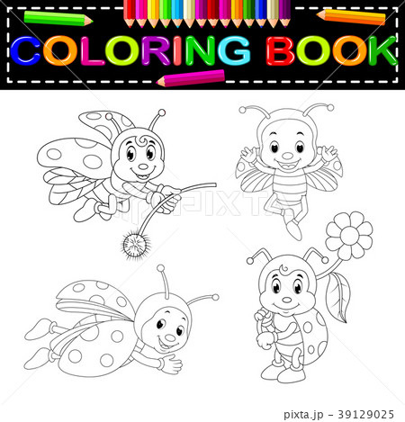 insect coloring book 39129025