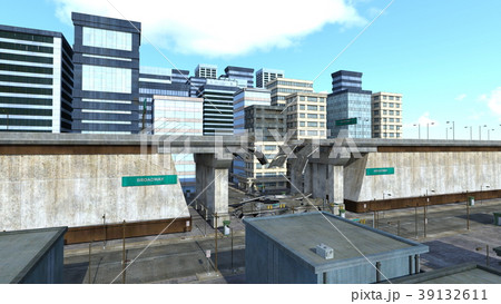 高速道路の崩落 高速道路の崩落 39132611