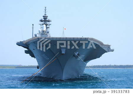 陸奥湾停泊中の護衛艦いずも 陸奥湾停泊中の護衛艦いずも 39133783