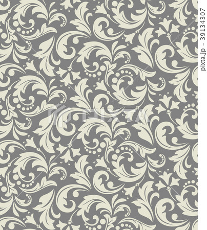 Wallpaper in the style of Baroque seamless vector 39134307
